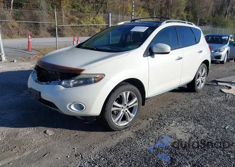 2009 Nissan Murano Le z USA, uszkodzony, nr VIN JN8AZ18W79W129327